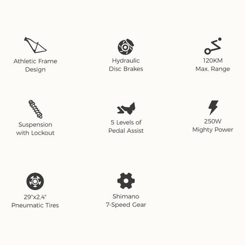 Foride Xtremer 3 elektriskā velosipēda hidrauliskās bremzes Foride Xtremer 3 elektriskā velosipēda hidrauliskās bremzes